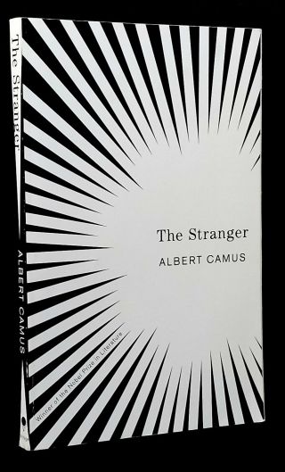 The Stranger: A Novel,  Albert Camus,  First Vintage International Edition 1989