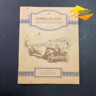 As Vintage James Flood Album Of Motor Cars Swap Card Album