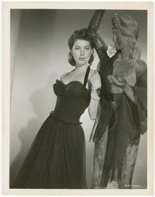 Seductive Screen Bombshell Ava Gardner 1951 Sultry Glamour Photograph