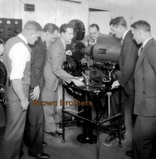 1926 Vitaphone 1st Talkie Demo Turntable Projector Film Photo Camera Negative 1 2