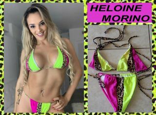 Sexy Alluring Playboy Heloine Moreno - Owned/worn - Celebrity Signed Bikini