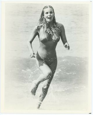 Pin - Up Icon Bo Derek In " 10 " 1979 Cornrows Bathing Beauty Photograph