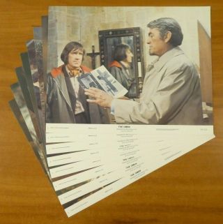 Vintage 1979 The Omen Gregory Peck Lee Remick Movie Lobby Card Full Set
