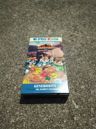Pbs Kids Adventures From The Book Of Virtues (generosity) Vhs Vintage Animation