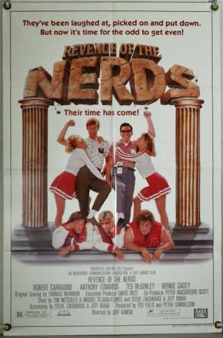 Revenge Of The Nerds Ff Orig 1sh Movie Poster Anthony Edwards (1984)