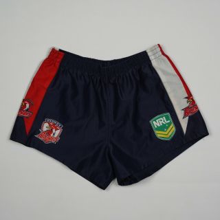 Vintage 2004 Sydney Roosters Nrl Football Shorts Size M