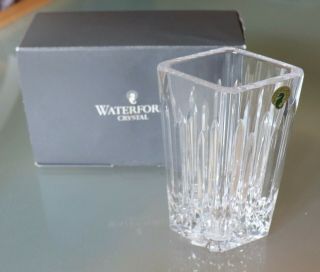 07/24 Waterford Crystal Lismore 7 " Diamond Vase,  W/tags