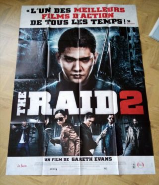 Movie Poster The Raid 2 French Grande 47x63 Inches