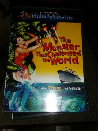 Midnite Movies: The Monster That Challenged The World - Dvd - Opened/never Watched