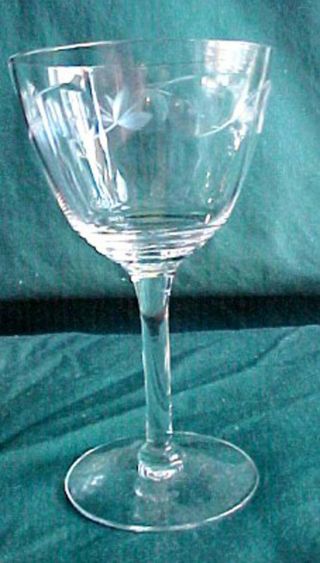 FOSTORIA crystal INGRID Wine Goblet Stem 794,  Set of 8,  2 oz. ,  4 - 1/2 