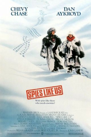 Spies Like Us (1985) Movie Poster - S/s - 27x41 - Chase - Aykroyd