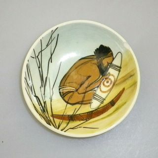 Vintage Martin Boyd Hand Painted Small Bowl