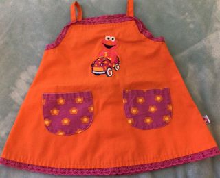 Vintage Elmo,  Sesame Street Brand,  Toddler Dress Vintage Size 2t
