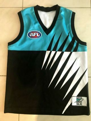 Vintage Afl Port Power Football Guernsey Size Small