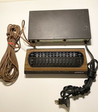 Vintage Jerrold General Instrument Catv Converter Jrx - 3 - 102 & Selector