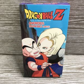 Dragonball Z Invincible Uncut Vhs Androids Saga Dbz Anime Akira Toriyama Vintage