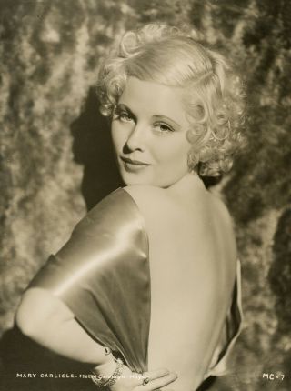 Seductive Pre - Code Blonde Mary Carlisle 1930s Risqué Glamour Photograph 2