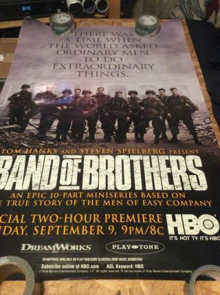 Band Of Brothers Promo Poster For Any Damages