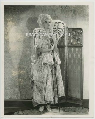 Marian Marsh In Powered Wig Vintage Portrait Photo 1931