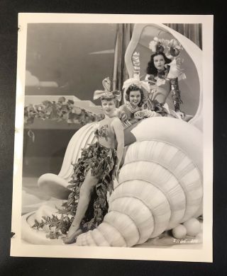 Lana Turner Judy Garland Hedy Lamar Ziegfeld Girl 1941 Photograph Mgm