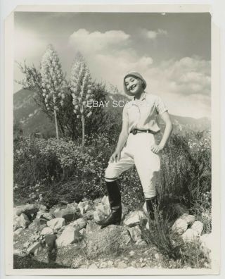 Marian Marsh Vintage Outdoor Portrait Photo California 1931