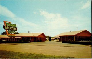 The Carlyle Motel Route 66 Oklahoma City Ok Vintage Postcard C60