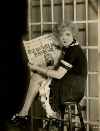 Phyllis Haver as Jazz Age Murderess Roxie Hart 1927 Chicago Photograph 2