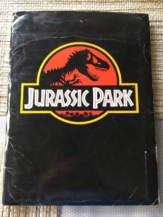 Jurassic Park 1992 Studio Press Kit With 10 Photos