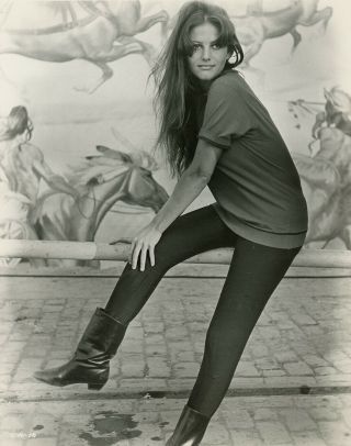 Gorgeous European Actress Claudia Cardinale Vintage 1964 Circus World Photograph 2
