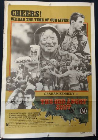 The Odd Angry Shot - Graham Kennedy - Australian One Sheet Movie Poster