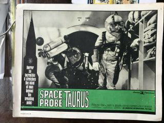Space Probe - Taurus 1965 American International 11x14 " Sci - Fi Lobby Baynes Barron