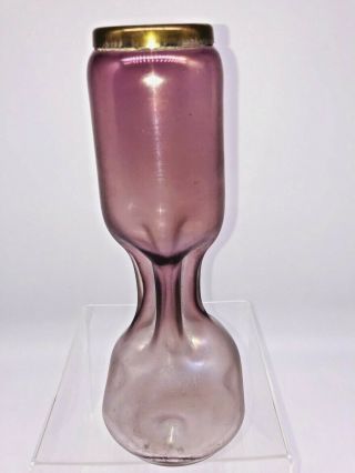 Loetz Iridescent Art Glass Vase Attributed To Marie Kirschner