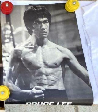 Vintage Bruce Lee Posters - Enter The Dragon 1973