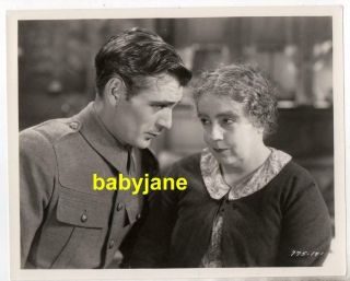 Gary Cooper Beryl Mercer 8x10 Photo Mother & Son 1930 Seven Days Leave