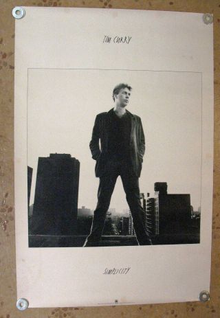 Tim Curry Simplicity Promo Poster Vintage 1981 24x36 Hip A&m Records