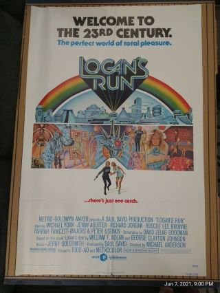 Logans Run Movie Poster 1976