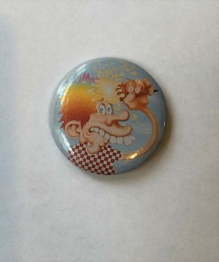 Grateful Dead Ice Cream Kid Pin Pinback Button Vintage 1983 1.  25 " Mouse Kelley
