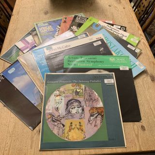 18 X Vintage Classical Lp 12 " Vinyl Records - Decca,  Rca,  Cbs,  Rms,  Philips