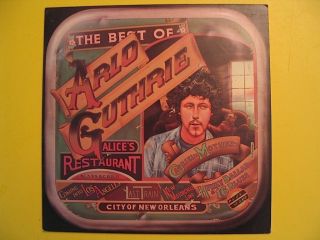 The Best Of Arlo Guthrie Vintage Vinyl Lp Record Warner Bros Wb Bsk 3117 Alice 