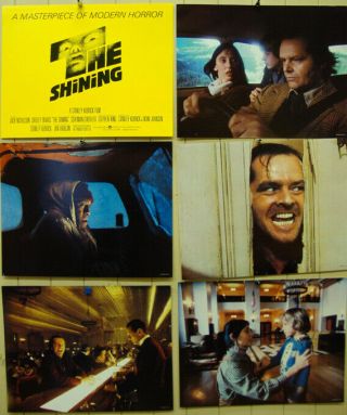 The Shining - Jack Nicholson - Stanley Kubrick - Horror - Stephen King - Lc Set (11x14)