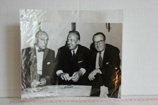 Jacques Tati,  Buster Keaton & Harold Lloyd Movie Photo 1959