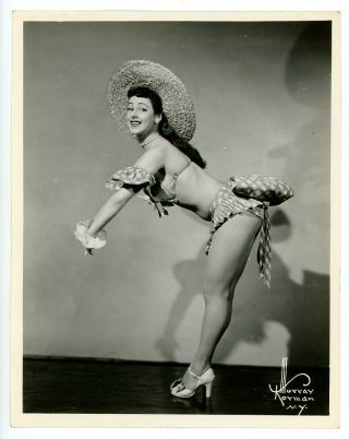 1930s - 1940s Vintage Sexy Glamour Photo Actress By Murray Norman