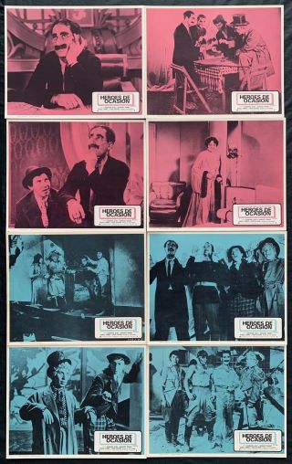 The Marx Brothers Duck Soup Lobby Card Set 1933r