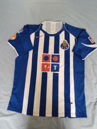 Vintage Fc Porto Home Football Shirt 2005 - 2006 Size L/ Xl