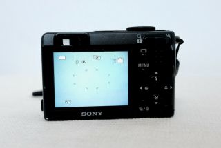 Vintage SONY Cyber Shot DSC - W15 Compact Digital Camera - Black 3