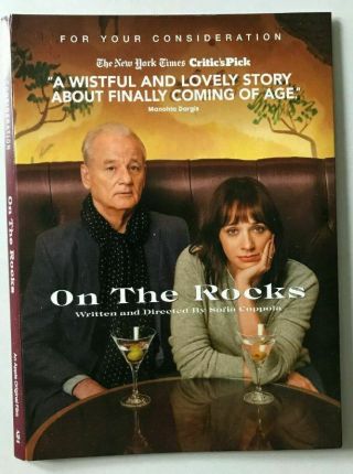 On The Rocks Dvd Screener " For Your Consideration " Fyc,  Coppola,  Bill Murray