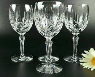 Vintage Gorham Crystal Lady Anne Wine Glasses - Set Of 4