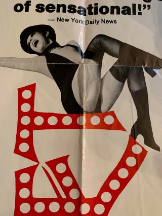 One Sheet Poster CABARET (1972) Liza Minnelli,  Joel Grey,  Bob Fosse 3