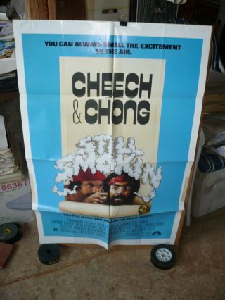 Cheech And Chong - Still Smokin. ,  Orig 1 - Sh / Movie Poster [] - 1983