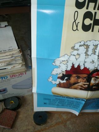 CHEECH AND CHONG - STILL SMOKIN. ,  orig 1 - sh / movie poster [] - 1983 3